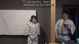 Unfaithful Japanese wife onsen getaway with a catch