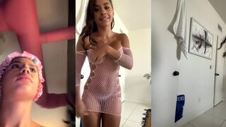 Baristajazx Nude Nipples and Pussy Tease Try On Haul Video