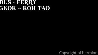 Hermione Potter Koh Tao Thailand Video Leaked