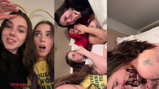 Livinia Roberts w urfavonlinesloot Lesbian Foursome Video Leaked