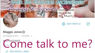 Maggie_Jones The best dirty talk on pornhub